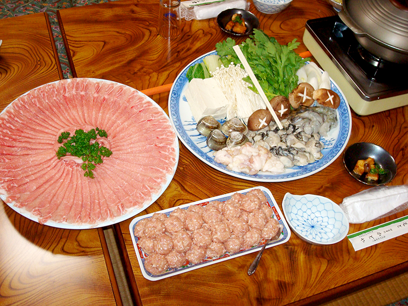 お昼のメニュー